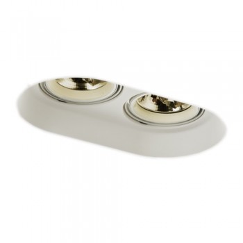 RENDL upotettava valaisin DINGO II suunnattava kipsi 12V G53 2x50W R10270 9