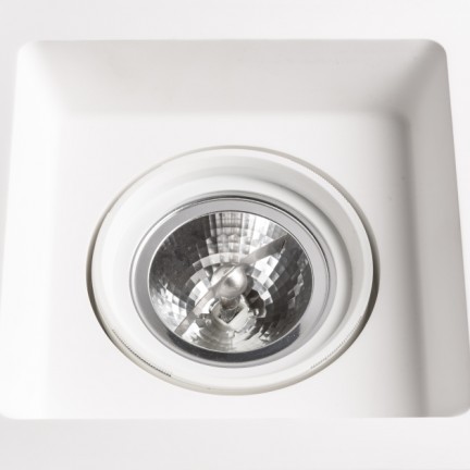 RENDL verzonken lamp DINO SQ G53 verstelbare verzonken plafondlamp gips 230V LED G53 15W R10272 1