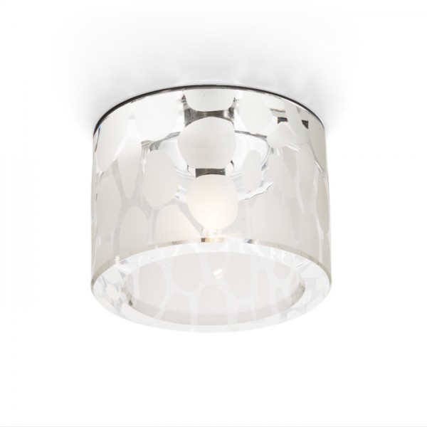RENDL verzonken lamp ZERAF inbouwlamp Helder glas/Gesatineerd glas 230V G9 40W R10281 1