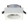 RENDL verzonken lamp BIANCA SQ inbouwplafondlamp Opaalglas 230V GU10 50W R10304 3