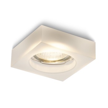 RENDL vestavné světlo BIANCA SQ zápustná satinované sklo 230V GU10 50W R10306 4