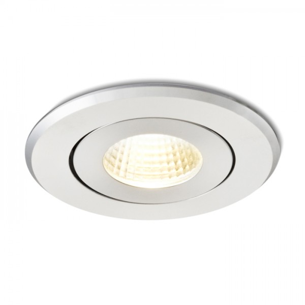 RENDL recessed light MAYDAY A recessed polished aluminum 230V/700mA LED 9W 2700K R10316 1