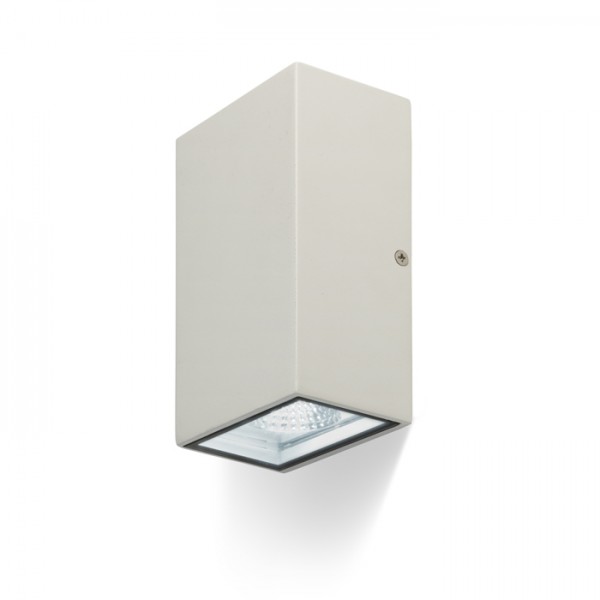 RENDL Outlet DIXIE 10x16 wandlamp wit 230V LED 2x5W 84° IP54 3000K R10352 1