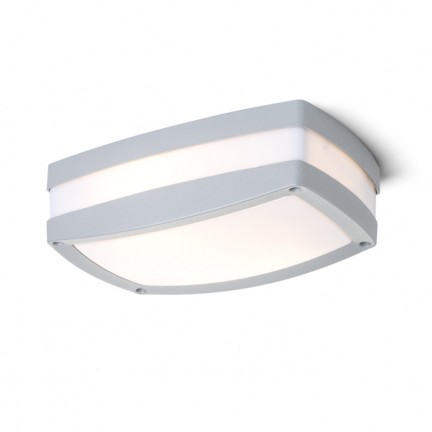 RENDL Vanjska svjetiljka SONYA RC srebrno siva 230V E27 2x18W IP54 R10363 1
