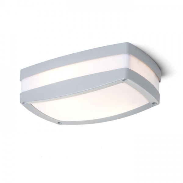 RENDL Vanjska svjetiljka SONYA RC srebrno siva 230V LED E27 2x15W IP54 R10363 1