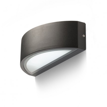 RENDL lumină de exterior LESA de perete negru 230V LED E27 15W IP54 R10364 1