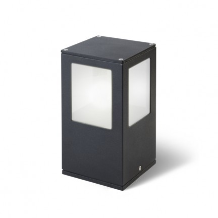 RENDL Vanjska svjetiljka PONDER 20 zidna/podna crna 230V LED E27 15W IP44 R10367 1