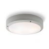 RENDL buiten lamp SONNY plafondlamp zilvergrijs 230V LED E27 2x15W IP54 R10383 2