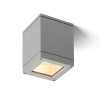 RENDL outdoor lamp QUADRA M ceiling silver grey 230V LED E27 8W IP54 R10386 1