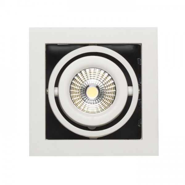 RENDL LEDA encastrable blanc 230V/350mA LED 5.4W 25° 3000K R10402 2