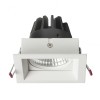 RENDL verzonken lamp TECH I niet verstelbare inbouwlamp wit 230V LED 5.4W 40° 3000K R10404 7