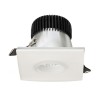 RENDL recessed light KAY SQ recessed satinated glass 230V/350mA LED 5W 3000K R10418 4