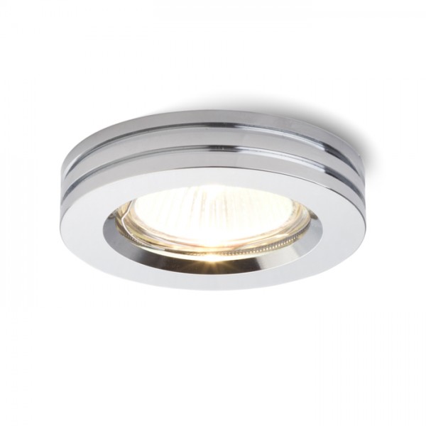RENDL verzonken lamp REWA niet verstelbare inbouwlamp Chroom 230V GU10 50W R10421 1