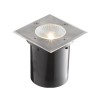 RENDL buiten lamp RIZZ SQ 105 Roestvrij staal 230V LED 3W 96° IP65 3000K R10436 3