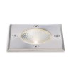 RENDL buiten lamp RIZZ SQ 105 Roestvrij staal 230V LED 3W 96° IP65 3000K R10436 4