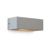 RENDL Vanjska svjetiljka WOOP zidna srebrno siva 230V R7s 78mm 12W IP54 R10438 3