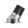 RENDL indbygget lampe RONA retningsindstillelig med åbning sølvgrå 230V/350mA LED 5W 3000K R10458 4