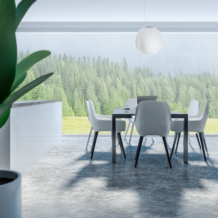 RENDL Viseća rasvjeta LUNEA 40 viseća triplex opalno staklo 230V LED E27 15W R10479 2