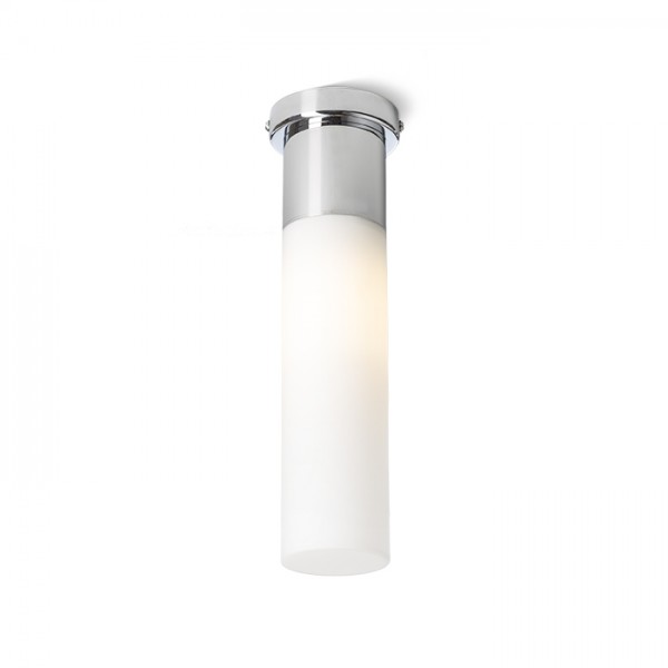 RENDL surface mounted lamp EIGHT ceiling opal-colored glass/chrome 230V E27 28W IP44 R10492 1
