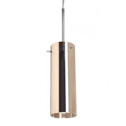RENDL suspension SANSSOUCI I suspension verre teinté cuivre 230V LED E27 15W R10511 2
