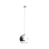 RENDL hanglamp BEAU MONDE 35 hanglamp chroomglas/helder glas 230V LED E27 15W R10516 6