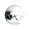 RENDL hanglamp BEAU MONDE 35 hanglamp chroomglas/helder glas 230V LED E27 15W R10516 3