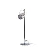 RENDL table lamp BUGSY table chrome-tinted glass 230V GU10 50W R10519 8