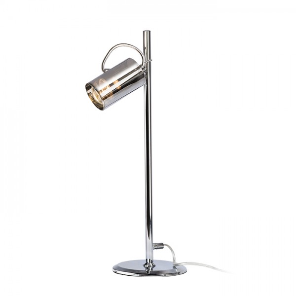 RENDL table lamp BUGSY table chrome-tinted glass 230V GU10 50W R10519 1