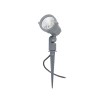 RENDL udendørslampe GARY LED på spyd grå 230V LED 10W 45° IP65 3000K R10527 2