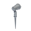 RENDL buiten lamp GARY LED op grondpen grijs 230V LED 10W 45° IP65 3000K R10527 1