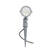 RENDL outdoor lamp GARY LED on spike grey 230V LED 10W 45° IP65 3000K R10527 3