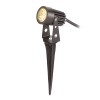 RENDL outdoor lamp GUN on spike black 230V LED 3x1W 30° IP65 3000K R10530 6
