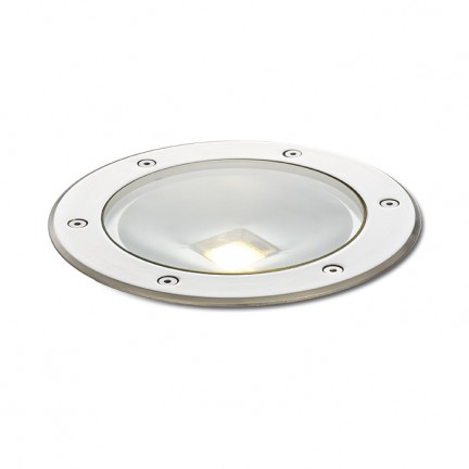 RENDL outdoor lamp TERRA recessed stainless steel 230V LED 20W 120° IP65 3000K R10532 1