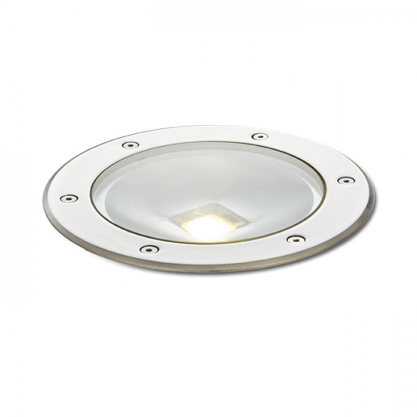 RENDL kültéri lámpa TERRA süllyesztett lámpa rozsdamentes acél 230V LED 20W 120° IP65 3000K R10532 1
