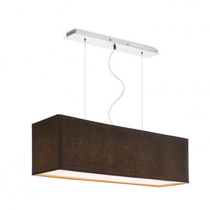 RENDL Outlet LOPE 80 Pendelleuchte schwarz Mattnickel 230V LED E27 4x15W R10539 1