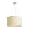 RENDL Outlet LALO 55 závěsná krémově bílá matný nikl 230V LED E27 3x15W R10540 1