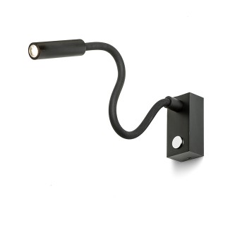 RENDL spotlight AIM taipuva varsi musta 230V LED 3W 45° 3000K R10541 7