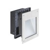 RENDL outdoor lamp AKORD wall recessed stainless steel 230V LED 3W IP65 3000K R10546 3
