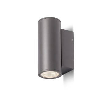 RENDL venkovní světlo MIZZI II antracitová 230V LED 2x12W 44° IP65 3000K R10550 5