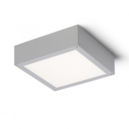 RENDL lumină de exterior SCOTT de tavan gri argintiu 230V LED 9.8W IP54 3000K R10552 1