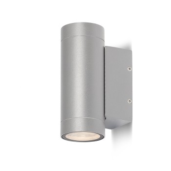RENDL ulkotilan valaisin MIZZI II hopeanharmaa 230V GU10 2x35W IP54 R10553 4