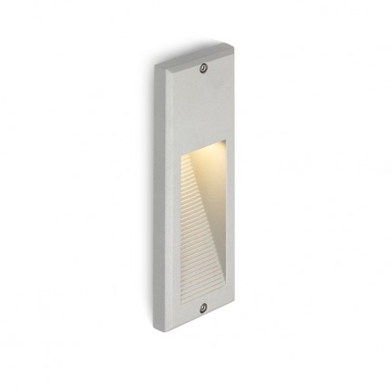 RENDL lumină de exterior FACA încastrat gri argintiu 230V LED 2W IP54 3000K R10557 1