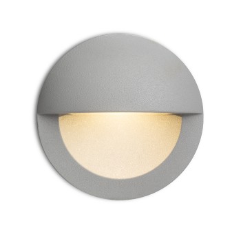 RENDL ulkotilan valaisin ASTERIA upotettu hopeanharmaa 230V LED 3W IP54 3000K R10558 4