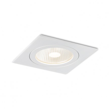 RENDL vestavné světlo AMIGA SQ DIMM bílá 230V LED 8W 40° IP65 3000K R10566 1
