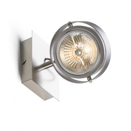 RENDL Spotlight CASSIE wandlamp Mat Nikkel 230V/12V G53 50W R10591 1