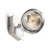 RENDL spot lámpa CASSIE fali lámpa matt nikkel 230V LED G53 15W R10591 4