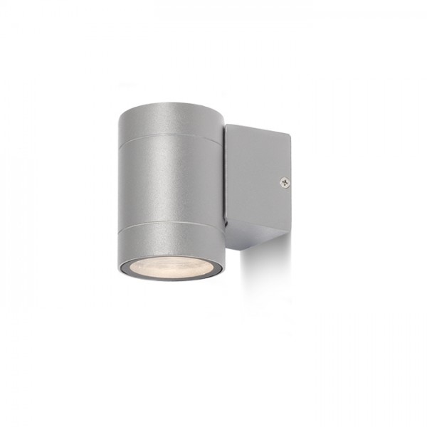 RENDL Vanjska svjetiljka MIZZI I srebrno siva 230V GU10 35W IP54 R10600 1