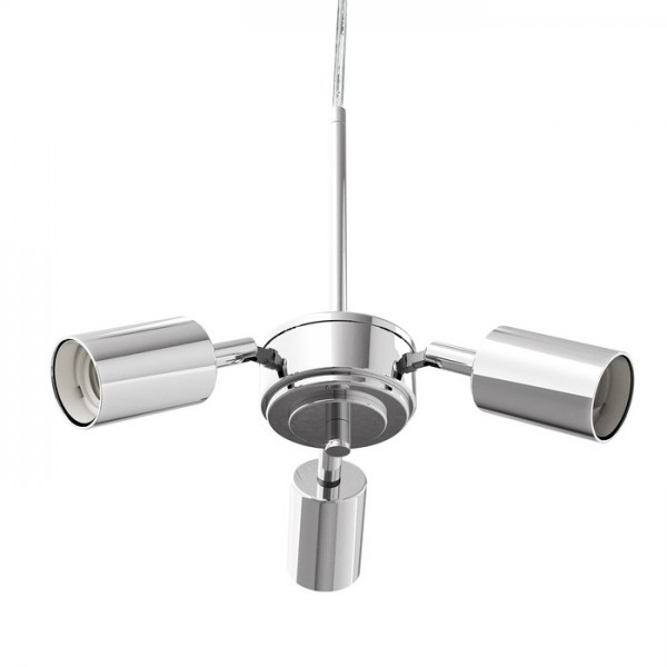RENDL Абажури и аксесоари TRIX závěsná sada chrom 230V LED E27 3x15W R10615 1