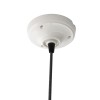 RENDL Sjenila i dodaci FABIO viseći komplet crna/bijela porcelan 230V LED E27 15W R10617 3