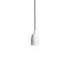 RENDL abajururi pentru lampă FABIO set suspendat negru/alb porţelan 230V LED E27 15W R10617 7